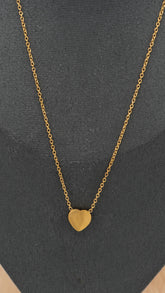 Golden Heartlet Necklace